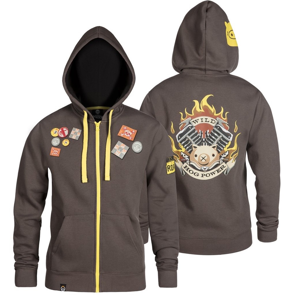 OVERWATCH ULTIMATE ROADHOG ZIP-UP HOODIE